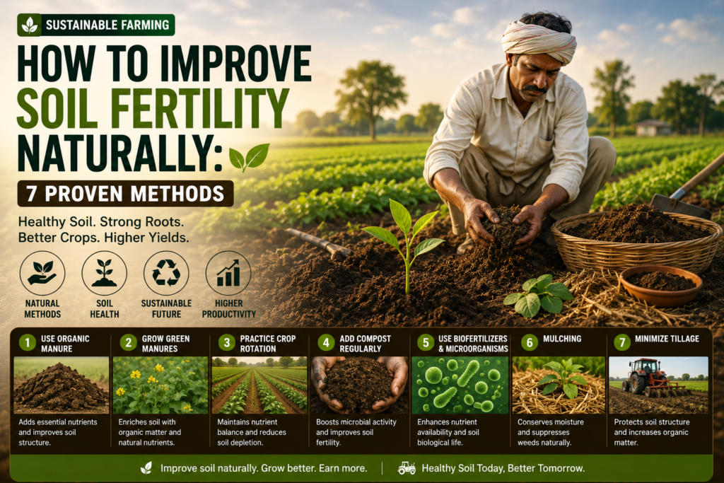 How to Improve Soil Fertility Naturally 7 Proven Methods