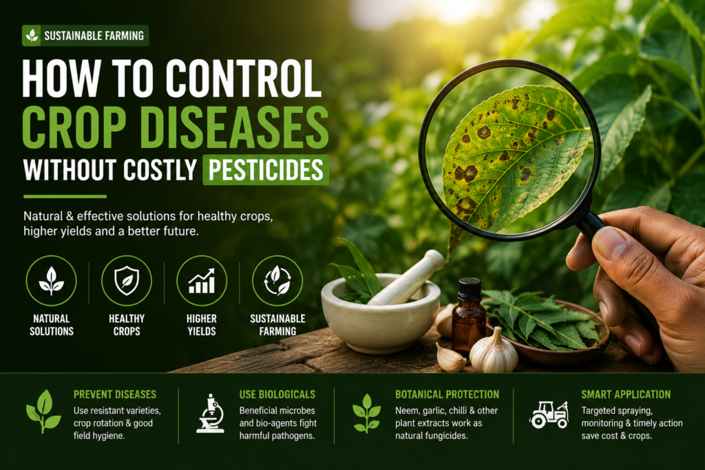 How to Control Crop Diseases Without Costly Pesticides