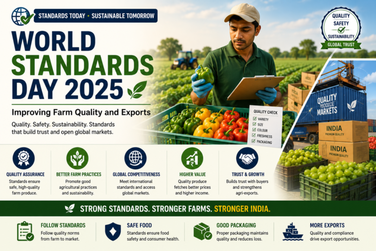 World Standards Day 2025 Improving Farm Quality and Exports