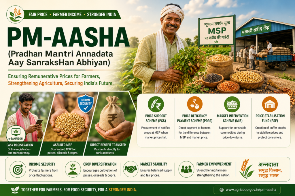 PM-AASHA (Pradhan Mantri Annadata Aay SanraksHan Abhiyan)