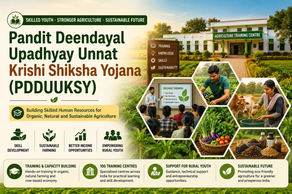 Pandit Deendayal Upadhyay Unnat Krishi Shiksha Yojana (PDDUUKSY)