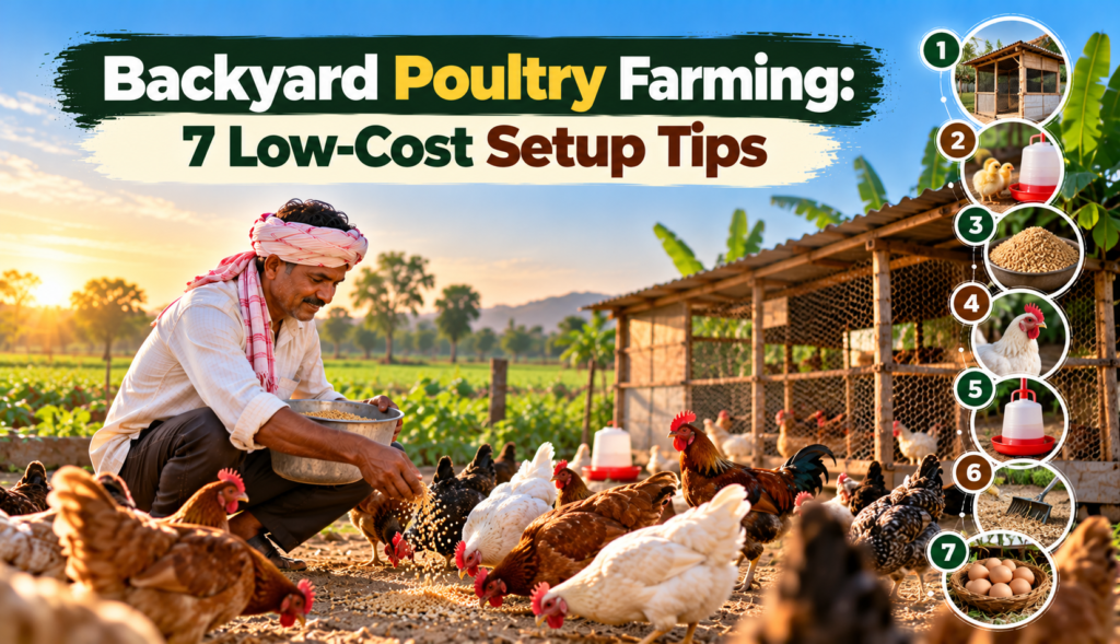 Backyard Poultry Farming: 7 Low-Cost Setup Tips