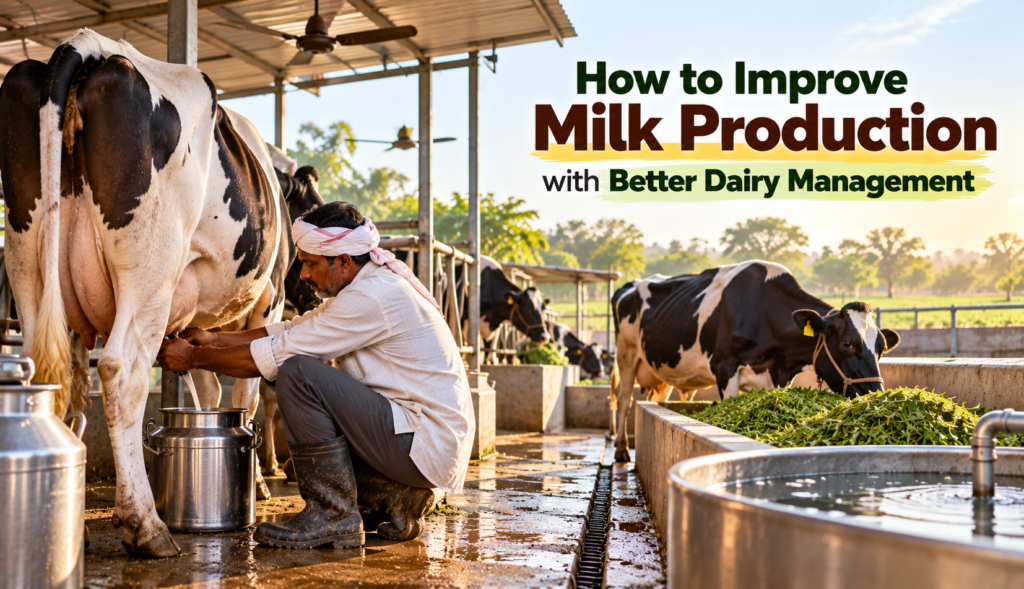 How to Improve Milk Production with Better Dairy Management