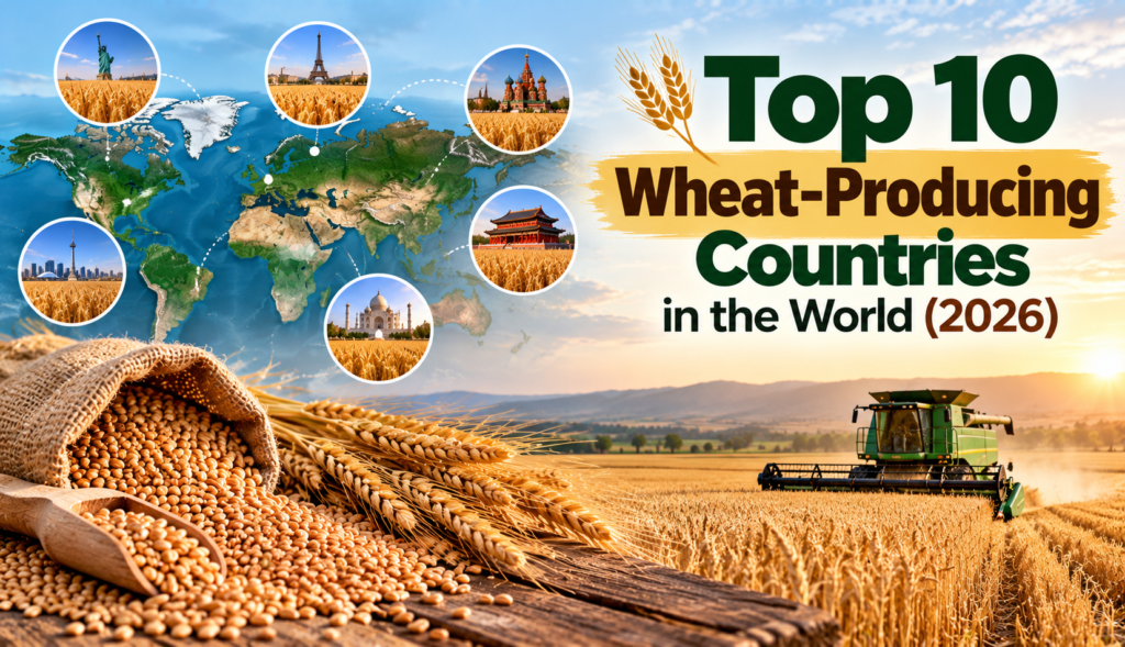Top 10 Wheat-Producing Countries in the World (2026)