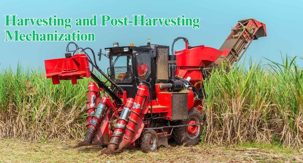 Harvesting and Post-Harvesting Mechanization